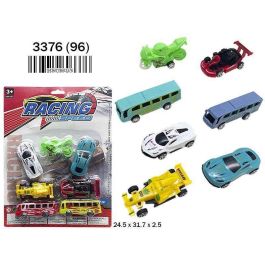 Vehiculos racing speed en blister 7 unidades. 24,5x31,7x2,5 cm