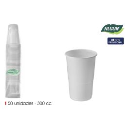 Set de 50 vasos blancos 300 cc Algon - Inde (18 Cajas) Precio: 33.4999995. SKU: B1KNG6FTK4