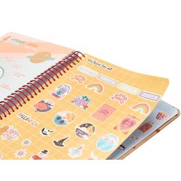 Agenda Escolar Liderpapel Año 24 - 25 Escolar Classic Smile Día Página A5 Tetra