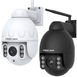 Foscam SD4-WB Cámara de Seguridad IP Exterior 4MP WiFi PTZ Visión Nocturna 50m IP66 Blanco