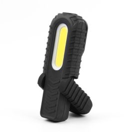 Linterna de trabajo led recargable con usb. con gancho + iman + soporte. cob 5 W 300 lm / 3 W 90 lm Precio: 16.50000044. SKU: S7903869