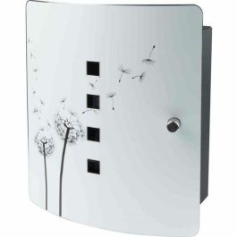 Burg Wachter BUR4003482389508 Armario para llaves, Decoración diente de león Pusteblume, 10 ganchos, cierre magnético ajustable