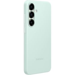 Samsung SAM1735374011537 Funda de silicona verde agua para Galaxy S25+