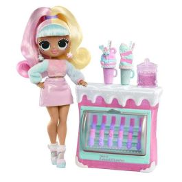 Muñeca l.o.l. surprise omg sweet nails con tienda de dulces candylicious 31.75x21.92x26.27 cm