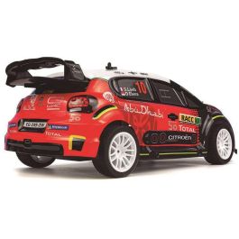 Coche radio control citroën c3 wrc 1:10, emisora 2,4ghz con bateria y cargador usb 42x13x20 cm Coche radio control citroën c3 wrc 1:10, emisora 2,4ghz con bateria y cargador usb 42x13x20 cm