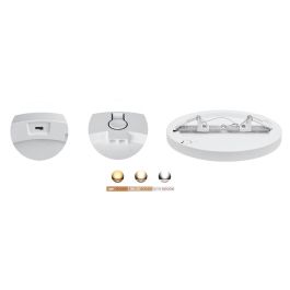 Muvit Lámpara de Techo Io Wifi 30W 3000 Lúmenes Ajustable Blanco