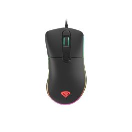 GENESIS Krypton 510 Ratón Gaming Óptico 8000 DPI RGB Prismo Effect Ergonómico diestro USB, 6 Botones Programables, Omron 10M Clicks GENESIS Krypton 510 Ratón Gaming Óptico 8000 DPI RGB Prismo Effect Ergonómico diestro USB, 6 Botones Programables, Omron 10M Clicks