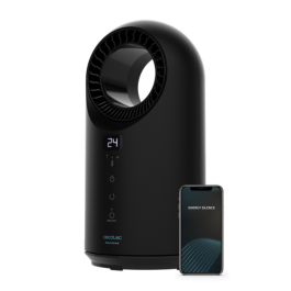 Cecotec ReadyWarm 8400 Calefactor Bladeless con Wi-Fi 1500W Negro. 3 Modos Calefacción y Ventilador. Táctil, Mando y Seguridad. Precio: 76.7900001. SKU: V1705120