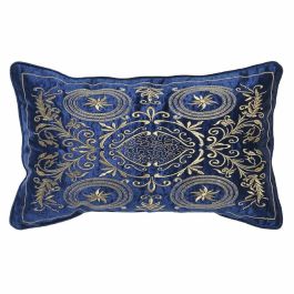 Cojin Neoclasico DKD Home Decor Azul Marino Dorado 10 x 30 x 50 cm Precio: 13.85692. SKU: S3017672