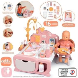 Smoby SMO3032162203934 Baby Nurse Guardería Cocoon 3 en 1, Juguete Infantil para Niños a partir de 3 años