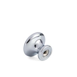 TRENTADUE Pomo Parma de Zamak, Acabado Blanco Mate, Diámetro Ø30 TRENTADUE Pomo Parma de Zamak, Acabado Blanco Mate, Diámetro Ø30