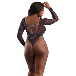 Body Fantasy Lingerie Negro Queen size