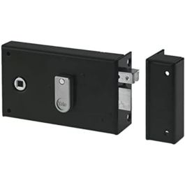 Yale YAH36D Cerradura horizontal de superficie con ruedecilla Caqui - 2 llaves Versión Derecha