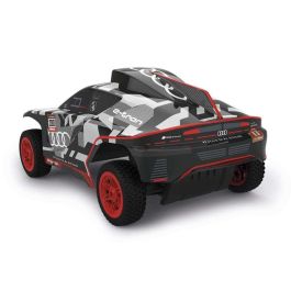 Coche radio control audi rs q e-tron 1:10, emisora 2,4ghz y bateria de 7,4v ¡carrocería termo-conformada muy resistente! 40x14x20 cm Coche radio control audi rs q e-tron 1:10, emisora 2,4ghz y bateria de 7,4v ¡carrocería termo-conformada muy resistente! 40x14x20 cm