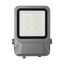 Moso 1916-FL-J-50W-CW Foco Proyector LED 50W 9000Lm 5000K IP65 para Exterior con LEDs Lumileds 100.000H Aluminio