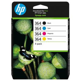 HP Multipack N9J73AE Nº 364 Negro/Cian/Magent/Amarillo para HP 55XX B111, 6520, 65XX B211, 7510 C311 Precio: 60.5. SKU: S5600476