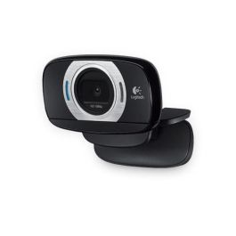 Logitech C615 Webcam Full HD 1080p con Autofoco, 8MP/2MP, USB 2.0, Color Negro