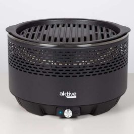 Barbacoa Portátil Aktive Redonda Sin humo Negro Acero Inoxidable Hierro 34 x 21,5 x 34 cm Precio: 74.50000008. SKU: B1FG9WQSLJ