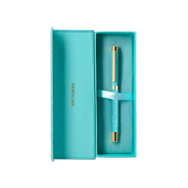 Belius Roller Wild West Turquesa Dorado Tinta Negra Caja de Diseño