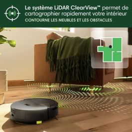 iRobot IRO1742779368217 Aspiradora robot Roomba 205 con tecnología DustCompactor, Negro