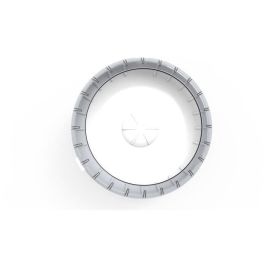 Zolux Rueda de ejercicio silenciosa para hámster, ratón, jerbo | Conectable a jaulas Rody3 y Rodylounge - 14 cm Blanco