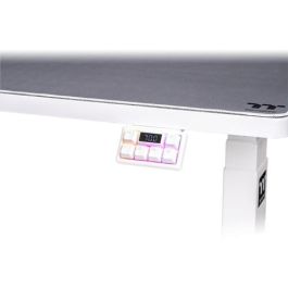 Thermaltake GGD-G70-WHEIRX-22 Escritorio Gaming RGB Blanco con Ajuste de Altura 610-1250mm