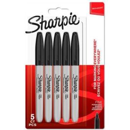 Sharpie Marcador Permanente Punta Fina Negro Blíster 5 Ud Precio: 5.50000055. SKU: B17SNXFFSD