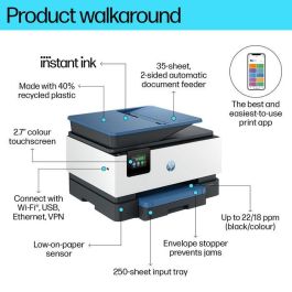 HP OfficeJet Pro 9125e Impresora Todo en Uno para Empresas