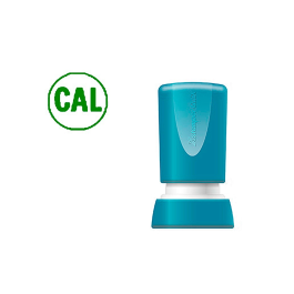 X'stamper Sello Quix Personalizable Redondo Color Verde Diámetro 14 mm Q-32