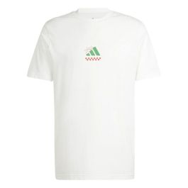 Camiseta de Manga Corta Hombre Adidas Pizza Blanco 13-14 Años Precio: 28.556. SKU: B1DFZXS2HZ