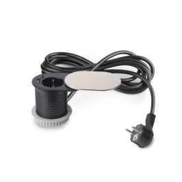Emuca Multiconector con tapa deslizante Vertikal Flat 60, diámetro 60mm, 1 enchufe tipo Schuko, 1 USB tipo A, 1 USB tipo C, Acero y Plástico, Acero inoxidable Emuca Multiconector con tapa deslizante Vertikal Flat 60, diámetro 60mm, 1 enchufe tipo Schuko, 1 USB tipo A, 1 USB tipo C, Acero y Plástico, Acero inoxidable Precio: 35.78999952. SKU: B1B8E8LCYC