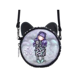 Bolso Bandolera Gorjuss Smitten kitten Negro Blanco (13,5 x 5,5 x 13,5 cm) Precio: 18.49999976. SKU: S4307475