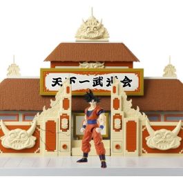 Dragon Ball Arena Tenkaichi Budokai – Réplica Escenario de Batalla Destructible Interactivo para Figuras Coleccionables del 23° Torneo de Artes Marciales