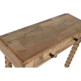 DKD Home Decor Consola Moderno Marron 39.5 x 76 x 94 cm 2 Cajones