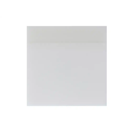 Q-connect Bloc de notas adhesivas removibles 76x76 mm plástico translucido blanco 50 hojas