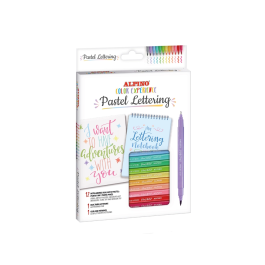 Alpino AR001093 Kit Pastel Lettering Color Experience con 12 Rotuladores Dual Artist, Libreta y Guía Precio: 10.50000006. SKU: B1JJ3P5TCG
