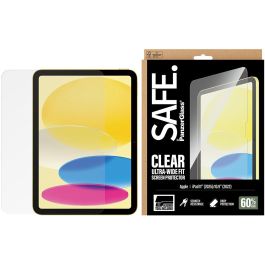 PanzerGlass Protector de Pantalla SAFE de Vidrio Templado para iPad 11" (2025) y iPad 10.9" (2022), UWF, Ultra-Wide Fit con Fastfit
