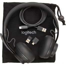 LOGITECH AURICULARES MICRO MS ZONE WIRELESS NEGRO BLUETOOTH 981-000854