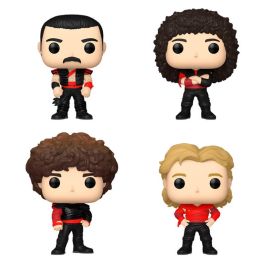 FUNKO Blister 4 figuras POP Queen 9cm