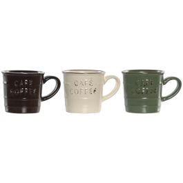 Taza Vintage DKD Home Decor Verde Marron 6 x 5.6 x 8 cm (12 Unidades) Precio: 25.4999998. SKU: B145R3CSKP