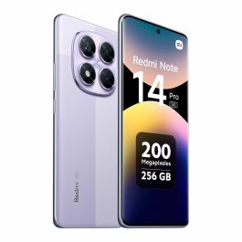 Xiaomi Redmi Note 14 Pro 5G 256GB 8GB RAM Lavanda. Pantalla 6.67" AMOLED 120Hz, Cámara 200MP OIS, Batería 5110mAh