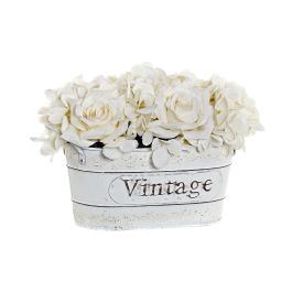 DKD Home Decor Flor Shabby Blanco 15 x 17 x 24 cm (2 Unidades) Precio: 22.49999961. SKU: B12MTHXLGV