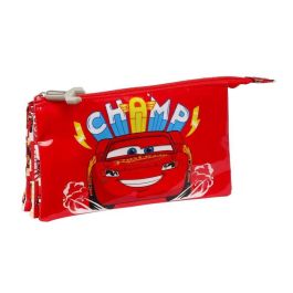 Portatodo Triple Cars Let's race Rojo Blanco (22 x 12 x 3 cm) Precio: 8.49999953. SKU: S4307795