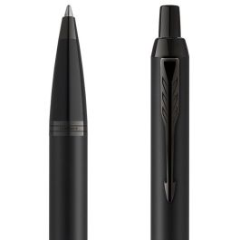 Parker IM Achromatic Bolígrafo Punta Retráctil Negro Azul 2127618