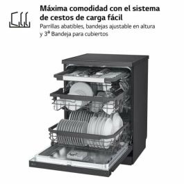 Lavavajillas LG DF365FMS.ABMQEES Negro 60 cm Lavavajillas LG DF365FMS.ABMQEES Negro 60 cm