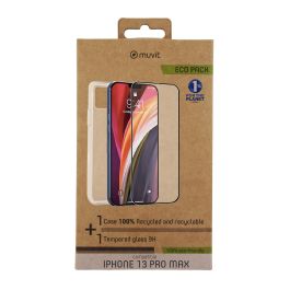 Muvit Funda iPhone 13 Pro Max Recycletek - Pack Eco Responsable con Protector de Pantalla Precio: 25.4999998. SKU: B13FGQG5Z5