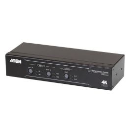 Aten 2 x 2 True 4K HDMI Matrix Switch with Audio De-Embedder Aten 2 x 2 True 4K HDMI Matrix Switch with Audio De-Embedder