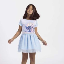 Vestido single jersey fantasia stitch 6 años Vestido single jersey fantasia stitch 6 años