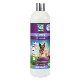 Men For San Champú Anti-Insectos Perros Margosa, Geraniol, Lavandino. Protege contra Pulgas, Garrapatas, Mosquitos 300 mL Precio: 8.49999953. SKU: S6103163