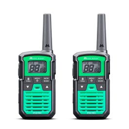 Midland Walkietalkies xt-30 pro c1463, 16 canales PMR446, resistentes a la humedad, color verde brillante